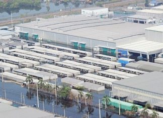 Ayutthaya flooding forces thousands of workers out of work